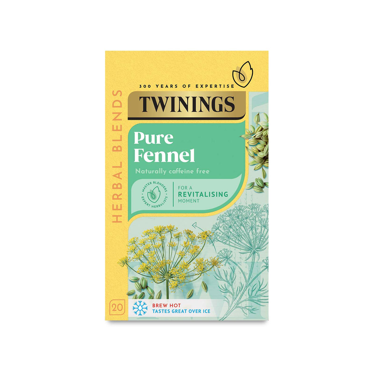 Twinings Pure Fennel 20 Tea Bags - 24shopping.shop