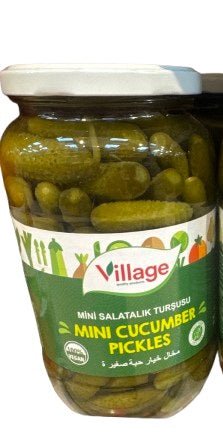 Village mini cucumber pickles 1kg - 24shopping.shop
