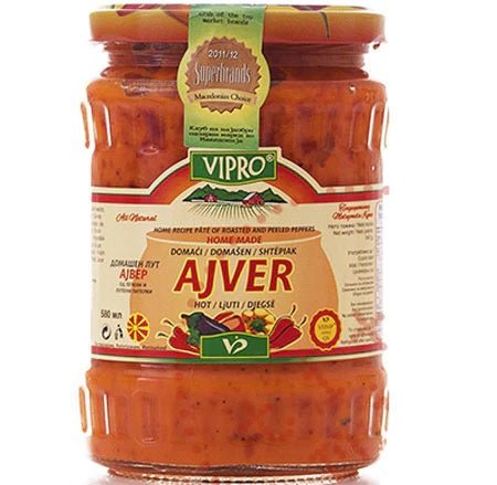 Vipro Ajvar Hot 540g - 24shopping.shop
