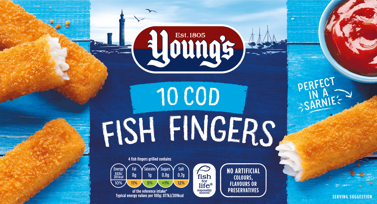 Youngs Fish Fingers 250g - 24shopping.shop