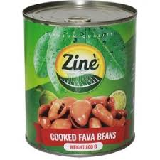 Zine Cooked Fava Beans 800g - 24shopping.shop