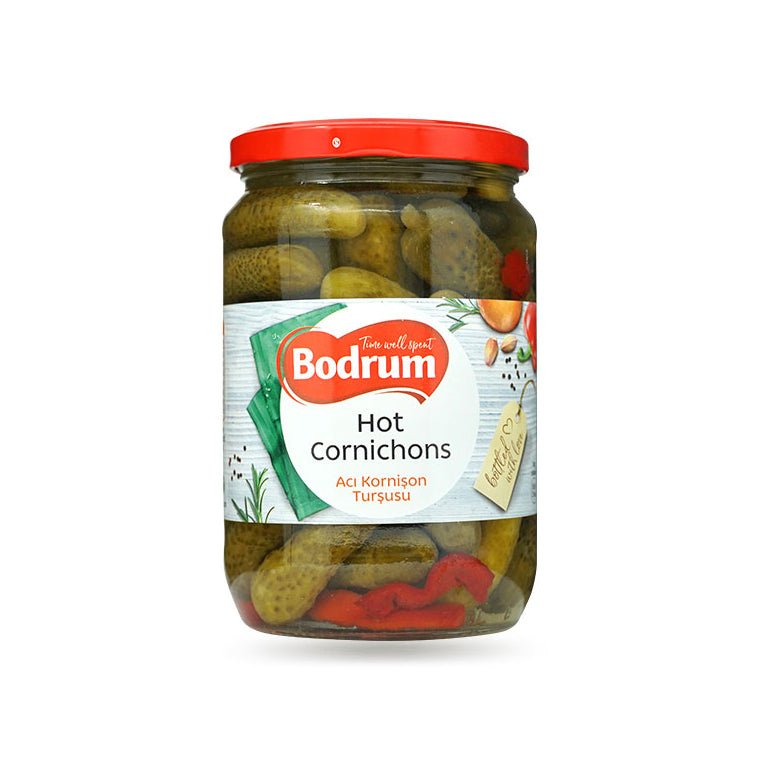 Bodrum Hot Cornichons 680g - 24shopping.shop
