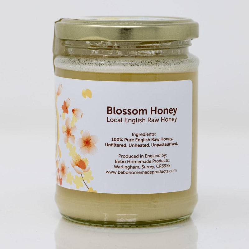 English Blossom Raw Honey 340g - 24shopping.shop