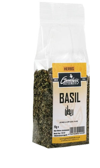 Greenfields Basil Dry 50g - 24shopping.shop