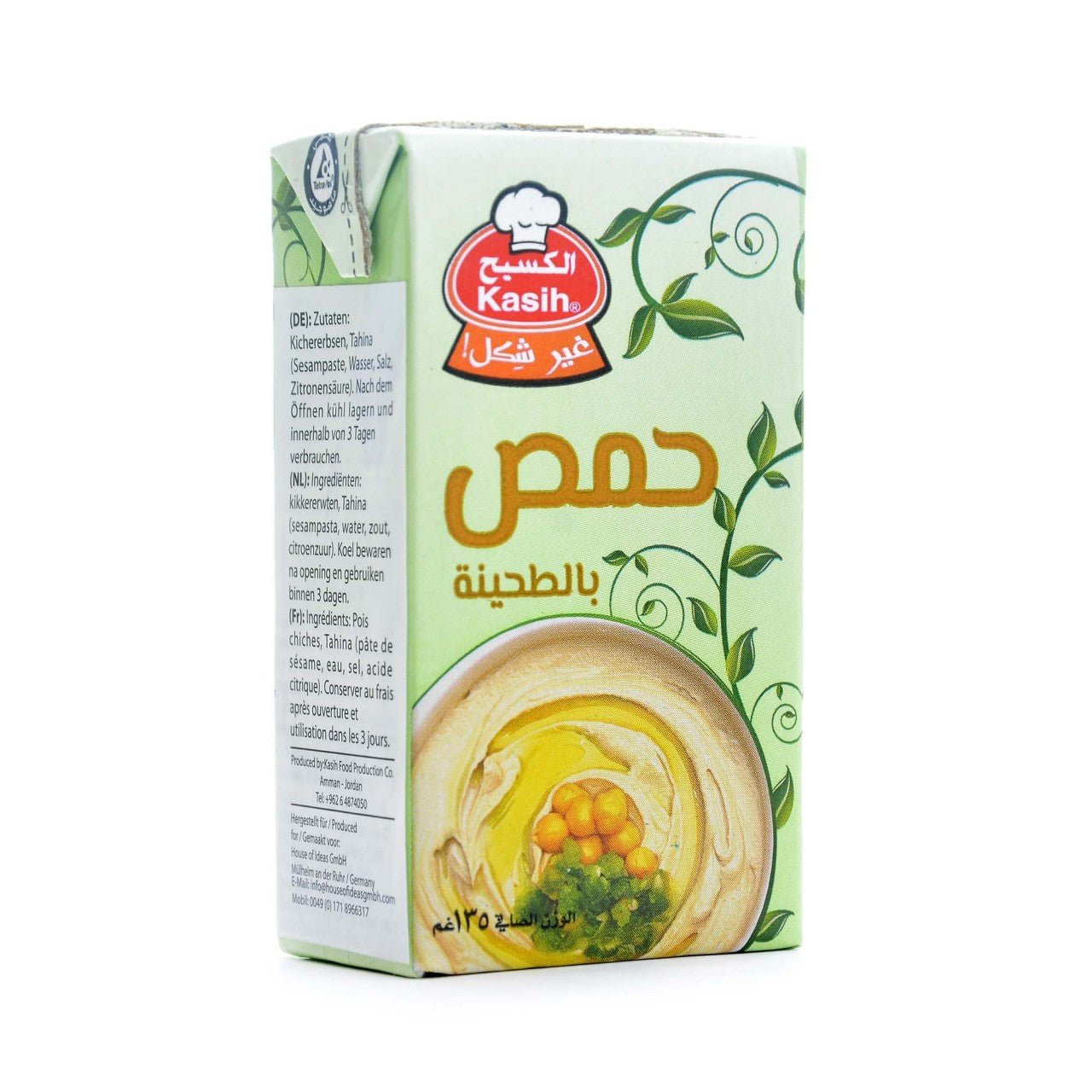Kasih Hummus Tahini 135g - 24shopping.shop