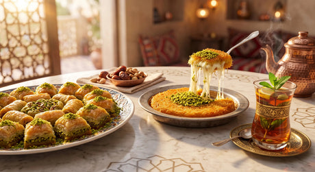 Middle Eastern Tea and Dessert Pairings: What to Serve with Baklava and Kunafa - 24shopping.shop