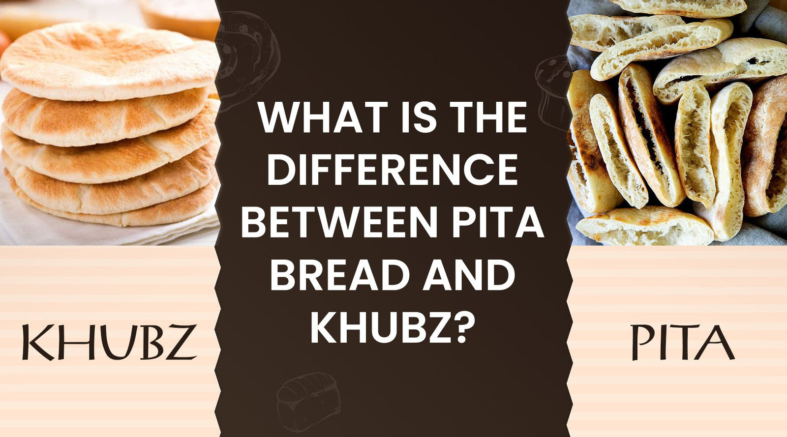 What is the Difference Between Pita Bread and Khubz? - 24shopping.shop