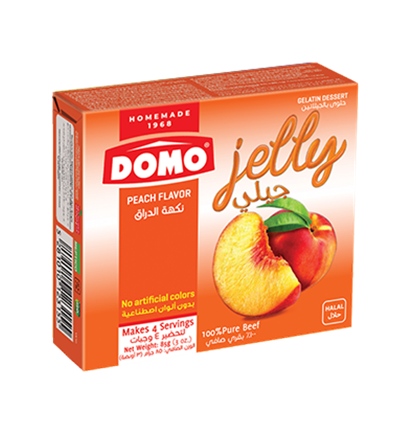 DOMO JELLY PEACH 85gr