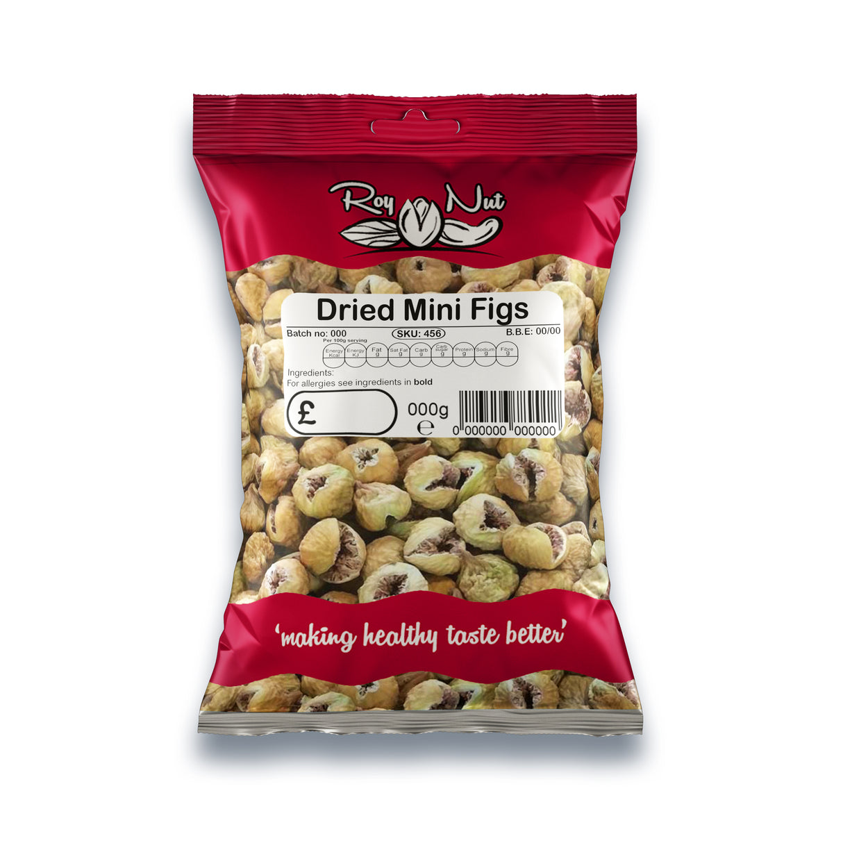 Roy Nut Dried Mini Fig 150g