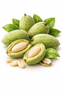 Fresh green almonds 1kg seasonal green almonds