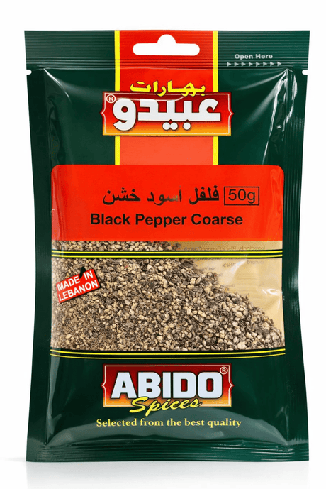 Abido Black Pepper Coarse 50g - 24shopping.shop