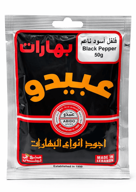 Abido Ground Black Pepper 50g - 24shopping.shop