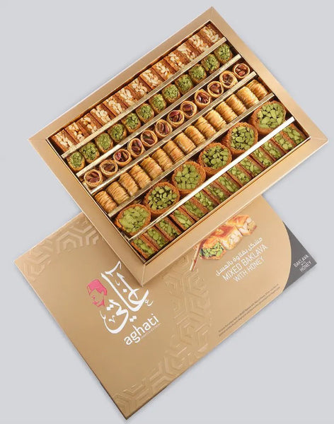 Aghati Mixed Baklava with Honey 900g - 24shopping.shop