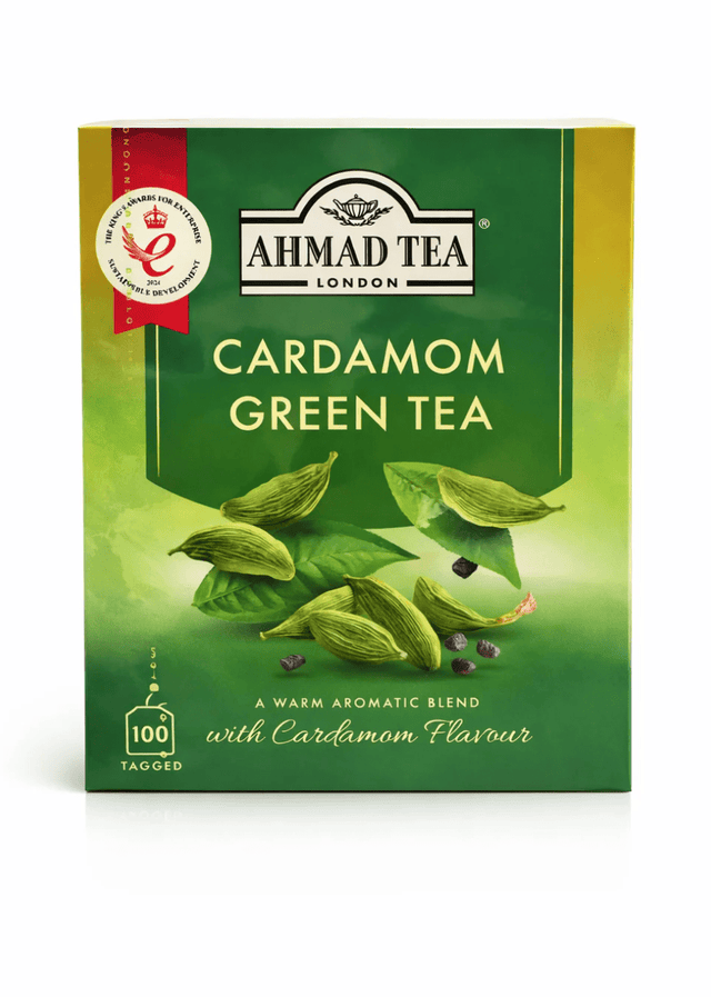 Ahmad Tea Cardamom Green Tea Loose Leaf 150g - 24shopping.shop
