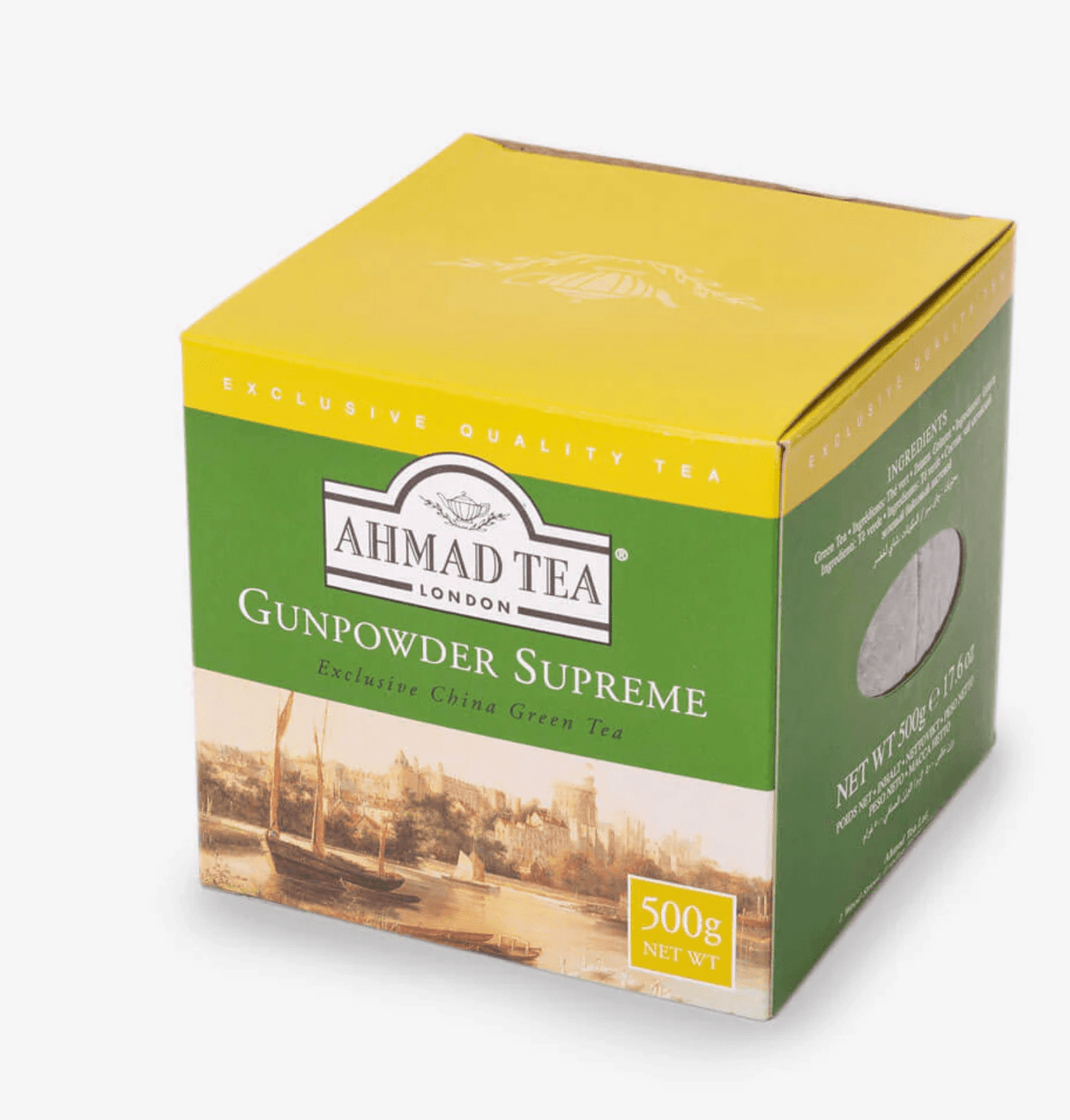 Ahmad Tea Gunpowder Supreme Loose Leaf Green Tea 500g - 24shopping.shop