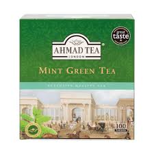 Ahmad Tea Mint Green Tea 100 Bags - 24shopping.shop