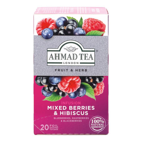Ahmad Tea Mixed Berries & Hibiscus 20 Bags - 24shopping.shop