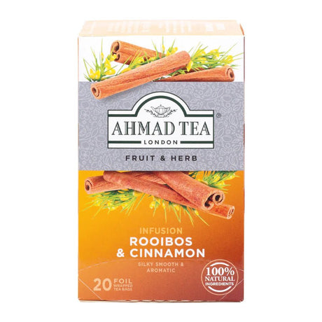 Ahmad Tea Rooibos & Cinnamon 20 Bags - 24shopping.shop