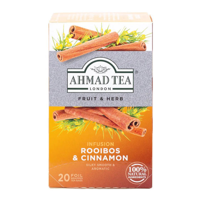 Ahmad Tea Rooibos & Cinnamon 20 Bags - 24shopping.shop