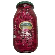 Al Dayaa Sliced Pickled Turnips 1Kg - 24shopping.shop