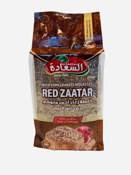 Al Saadah Red Zaatar with Pomegranate Molasses 400g - 24shopping.shop