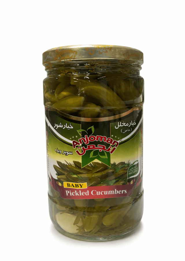Anjoman Baby Pickled Cucumbers 680g - 24shopping.shop