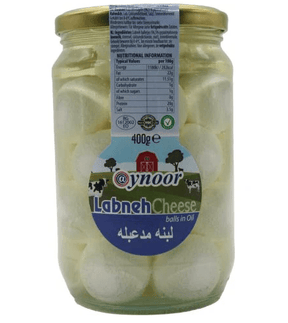 Aynoor Bulgarian Labneh Cheese Balls In Oil 400g - 24shopping.shop