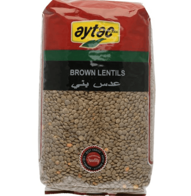 Aytac Brown Lentils Pulses 1kg - 24shopping.shop