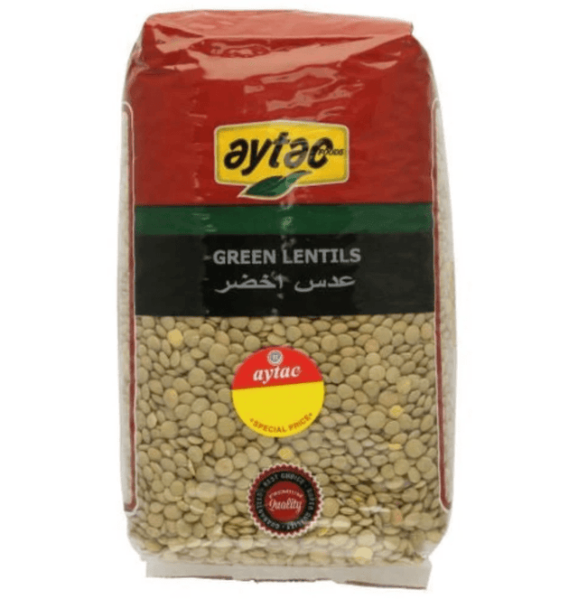 Aytac Green Lentils 1kg - 24shopping.shop
