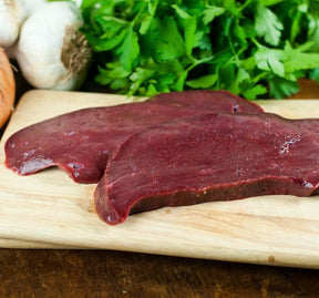 Fresh halal beef liver 500g