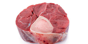 Halal beef shank 500g Osso Buco bone-in beef cut