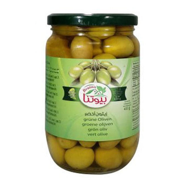 Beutna Green olives 650g - 24shopping.shop