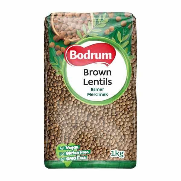 Bodrum Brown Lentils 1KG - 24shopping.shop