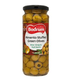 Bodrum Pimento Stuffed Green Olives 320G - 24shopping.shop