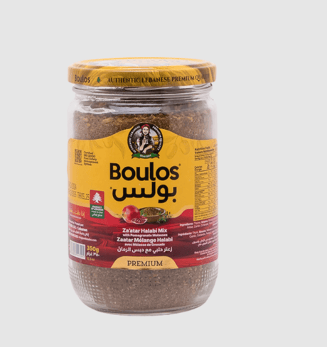Boulos Zaatar Halabi Mix with Pomegranate Molasses 350g - 24shopping.shop