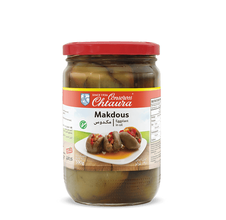 Chtoura Stuffed Eggplant Makdous 660g - 24shopping.shop