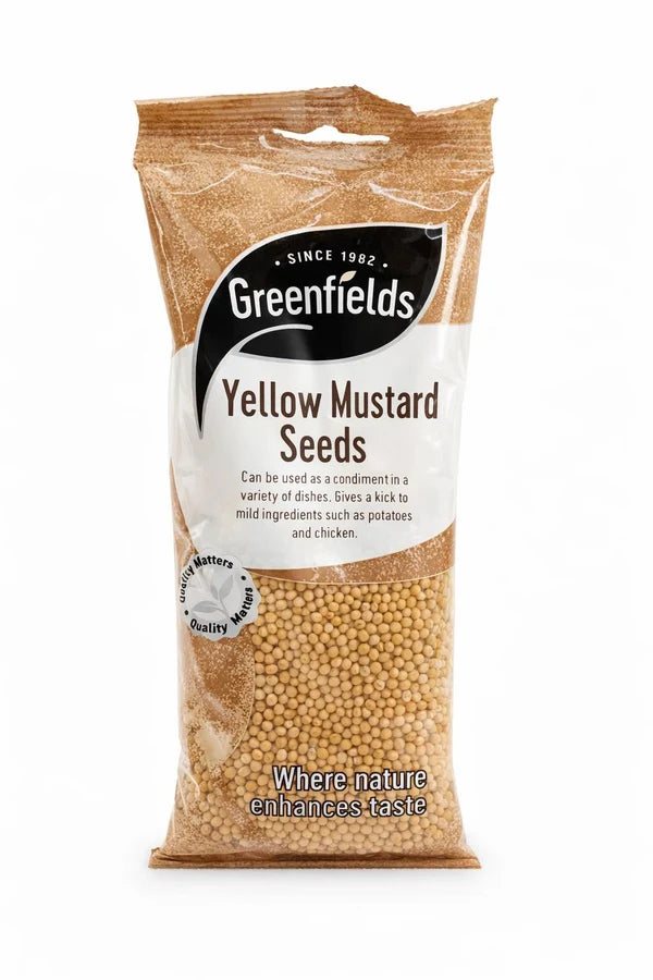 Greenfields Yellow Mustard Seeds 100g