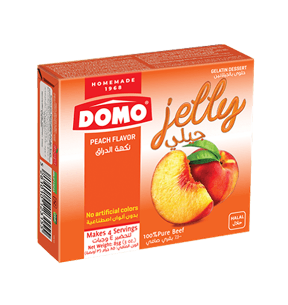 DOMO JELLY PEACH 85gr - 24shopping.shop