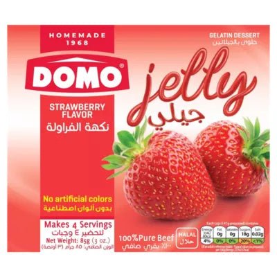 DOMO STRAWBERRY JELLY 80g - 24shopping.shop