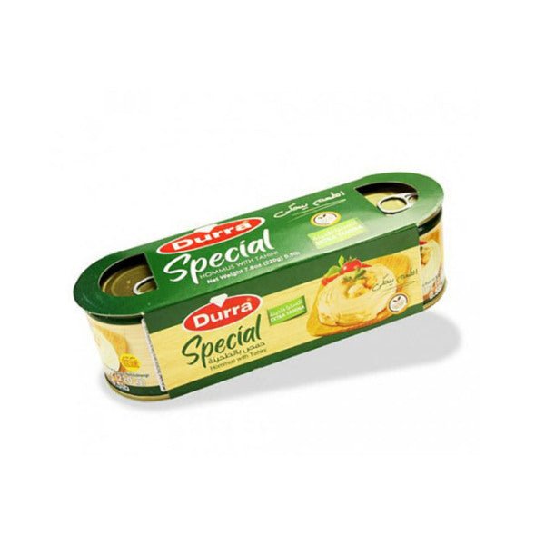 DURRA SPECIAL HOMMUS WHITH TAHINI 3/220G - 24shopping.shop