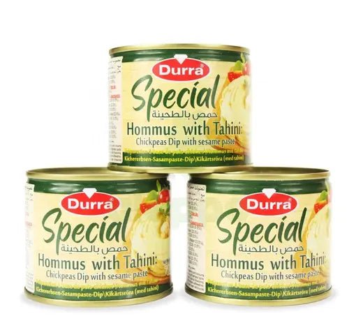 DURRA SPECIAL HOMMUS WHITH TAHINI 3/220G - 24shopping.shop