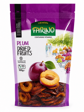 Farino Plum Dried Fruits 500g - 24shopping.shop