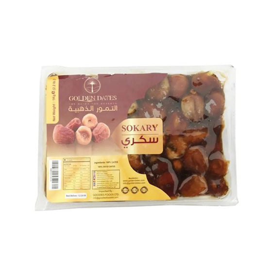 Golden Dates Sukkari Dates 1Kg - 24shopping.shop