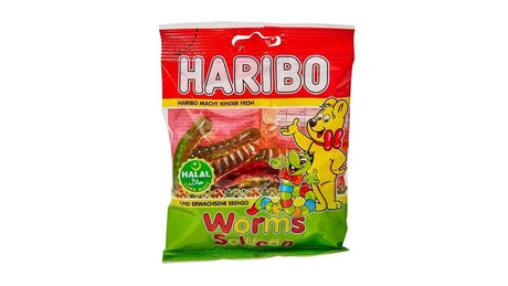Haribo Worms 80g (Halal) - 24shopping.shop