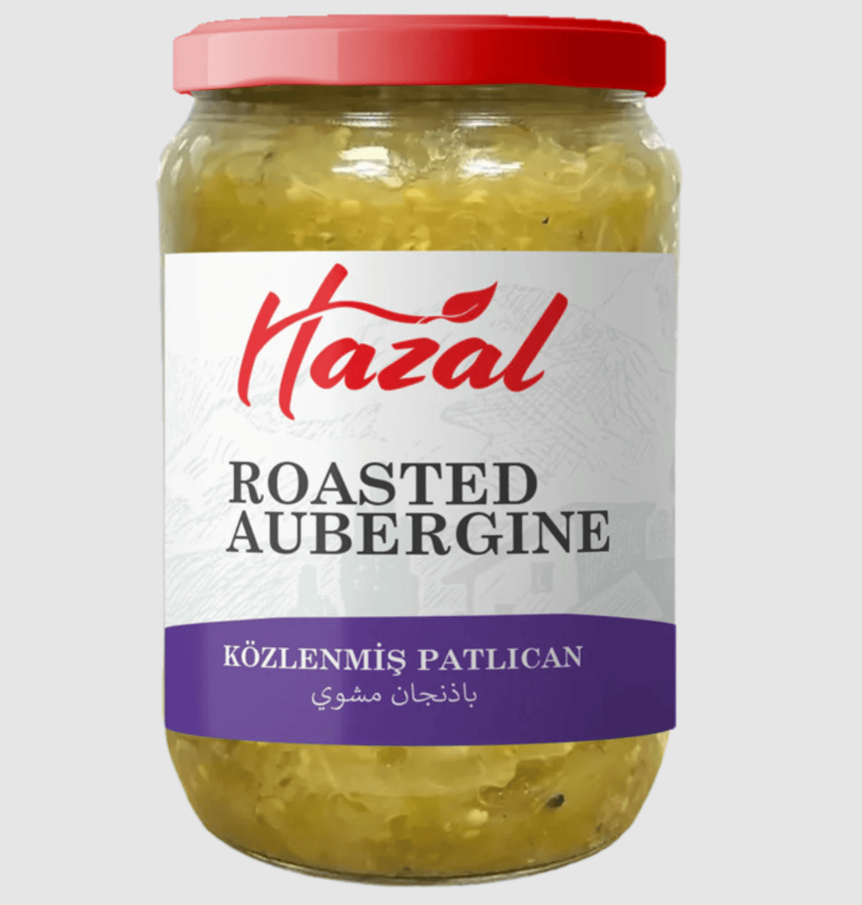 Hazal Roasted Aubergine 720g - 24shopping.shop