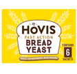Hovis - Fast Action Bread Yeast 6 Sachets - 42g - 24shopping.shop