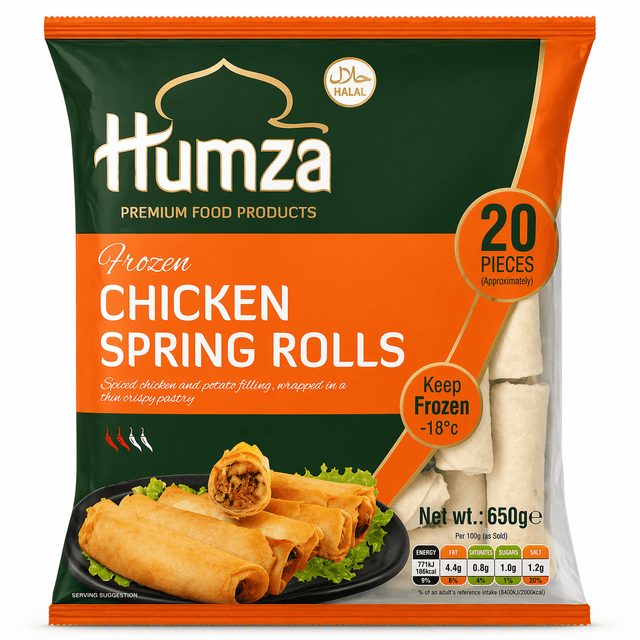 Humza Chicken Spring Roll 20PCS - 24shopping.shop