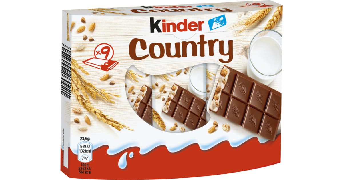 Kinder Country 23g X9 - 24shopping.shop