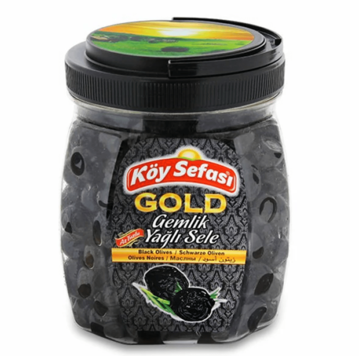 Koy Sefasi Gold Mega Black Olive (800G) - 24shopping.shop