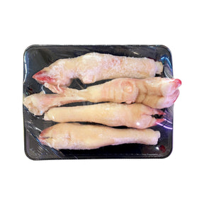 Halal lamb feet 4pcs fresh lamb trotters for slow cooking